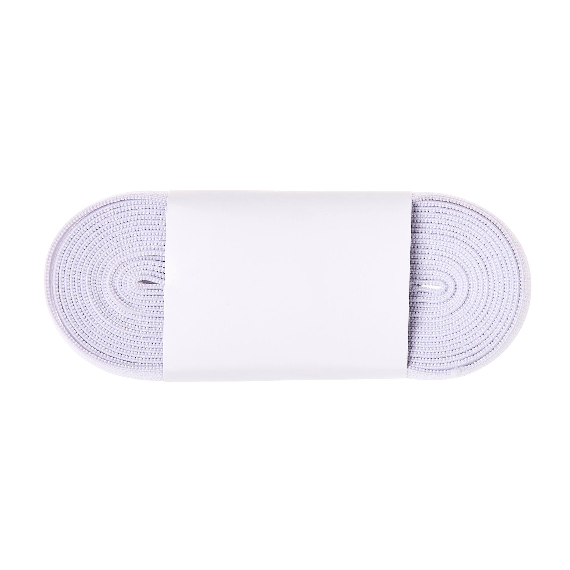 12 Pack: 1/4" White Knit Elastic by Loops & Threads™
